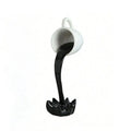 High-end 3D Floating Spilling Coffee Cup Resin Craft Decorative Coffee Cup Ornaments Suspended Cup Sculpture Desktop